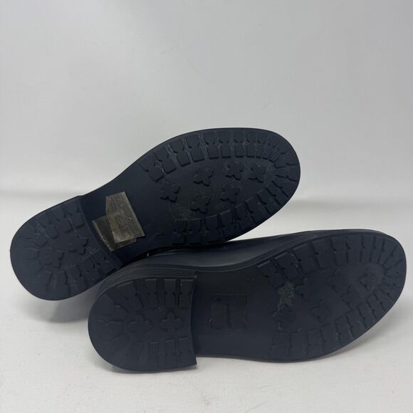 Madewell Chelsea Rain Boots Womens Size 7 Rubber Waterproof Ankle Pull On E2292 - Picture 9 of 10